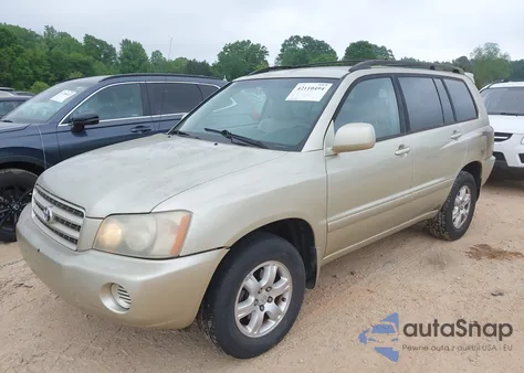 2003 Toyota Highlander from USA, damaged, VIN JTEHD21A330024738